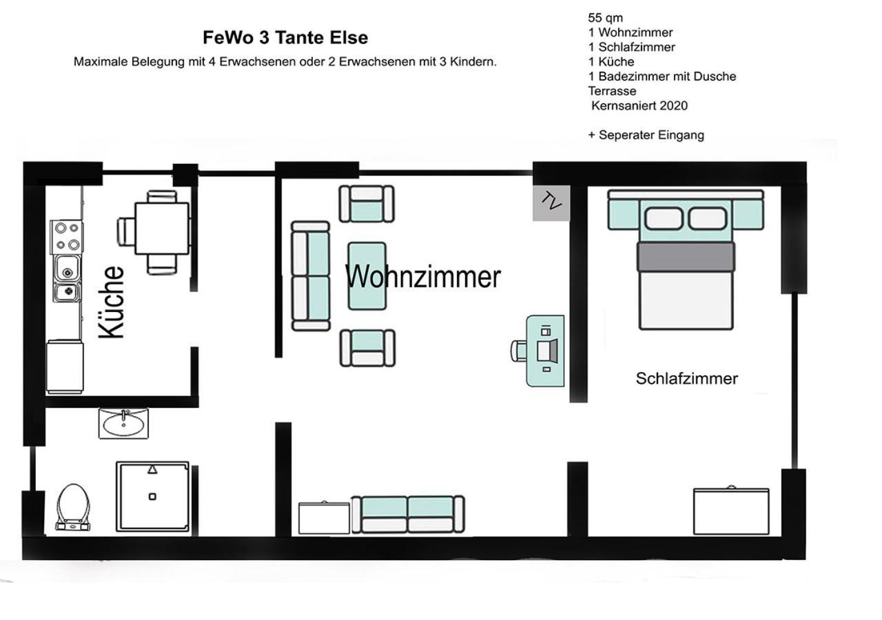 Fewo Tante Else Apartman Bodenwerder Kültér fotó